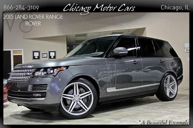 Used 2015 Land Rover Range Rover Supercharged 4WD for sale Sold at Chicago Motor Cars in West Chicago IL 60185 1
