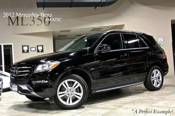 New 2012 Mercedes-Benz ML350 4Matic for sale Sold at Chicago Motor Cars in West Chicago IL 60185 1