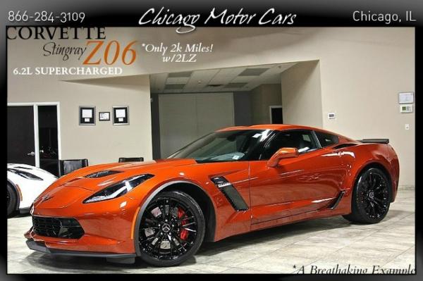 Used 2015 Chevrolet Corvette Z06 w/2LZ for sale Sold at Chicago Motor Cars in West Chicago IL 60185 1