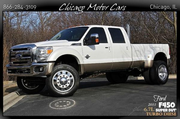 Used 2011 Ford Super Duty F-450 6.7L Turbo Dies for sale Sold at Chicago Motor Cars in West Chicago IL 60185 1