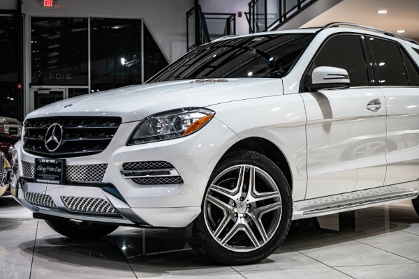 Used 2014 Mercedes-Benz ML350 4Matic P1 PREMIUM PKG! REAR VIEW CAMERA! HARMAN KARDON! KEYLESS! $59,845 MSRP! for sale Sold at Chicago Motor Cars in West Chicago IL 60185 2