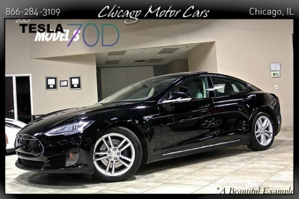 Used 2015 Tesla Model S 70D for sale Sold at Chicago Motor Cars in West Chicago IL 60185 1
