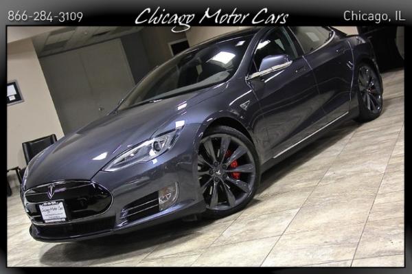 Used 2015 Tesla Model S P85D for sale Sold at Chicago Motor Cars in West Chicago IL 60185 2