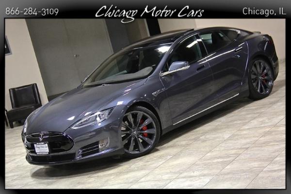 Used 2015 Tesla Model S P85D for sale Sold at Chicago Motor Cars in West Chicago IL 60185 4