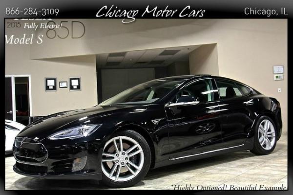 Used 2015 Tesla Model S 85D for sale Sold at Chicago Motor Cars in West Chicago IL 60185 1