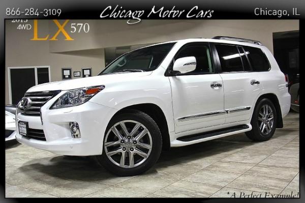 Used 2015 Lexus LX 570 4WD for sale Sold at Chicago Motor Cars in West Chicago IL 60185 1