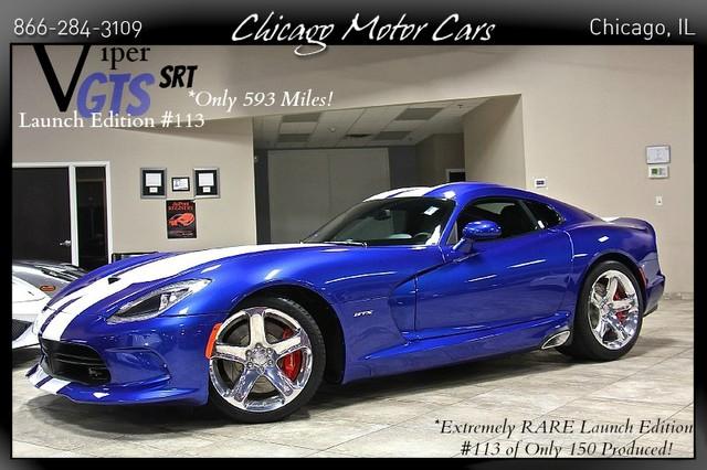 Used 2013 Dodge SRT Viper GTS Launch Edition #11 GTS for sale Sold at Chicago Motor Cars in West Chicago IL 60185 1
