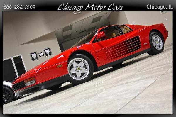 Used 1990 Ferrari Testarossa for sale Sold at Chicago Motor Cars in West Chicago IL 60185 2