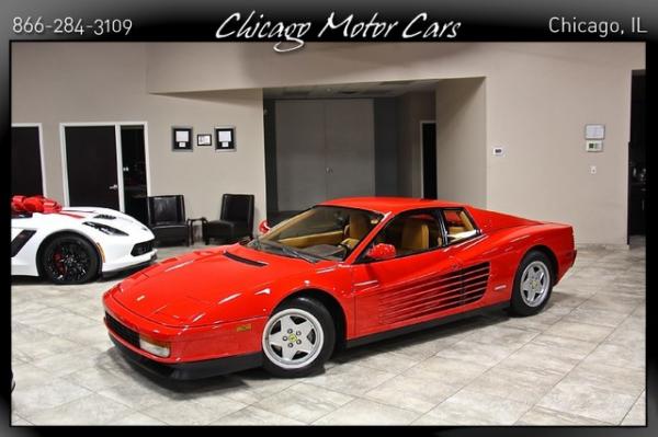 Used 1990 Ferrari Testarossa for sale Sold at Chicago Motor Cars in West Chicago IL 60185 3