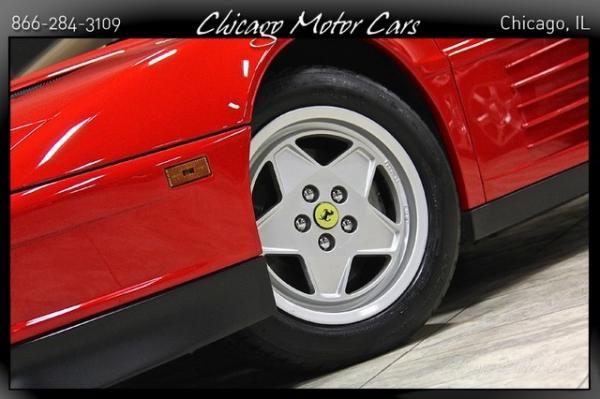 Used 1990 Ferrari Testarossa for sale Sold at Chicago Motor Cars in West Chicago IL 60185 5