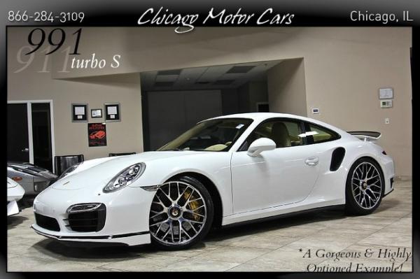 Used 2015 Porsche 911 991 Turbo S for sale Sold at Chicago Motor Cars in West Chicago IL 60185 1