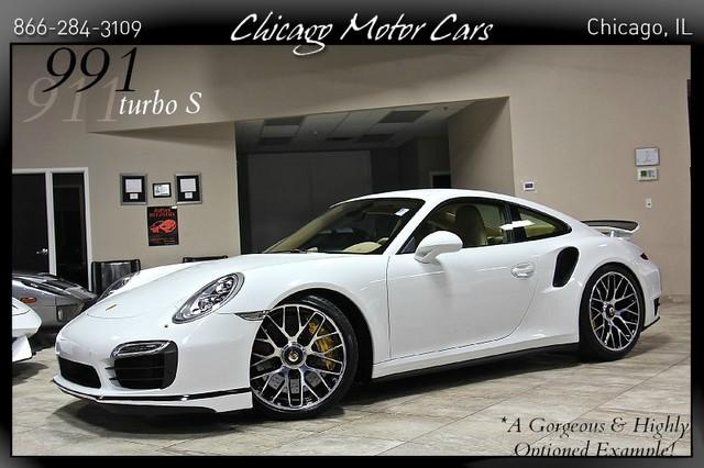 Used 2015 Porsche 911 991 Turbo S for sale Sold at Chicago Motor Cars in West Chicago IL 60185 1