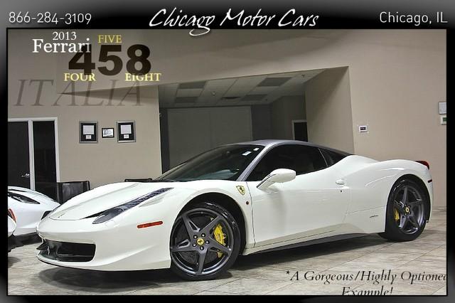 Used 2013 Ferrari 458 Italia for sale Sold at Chicago Motor Cars in West Chicago IL 60185 1