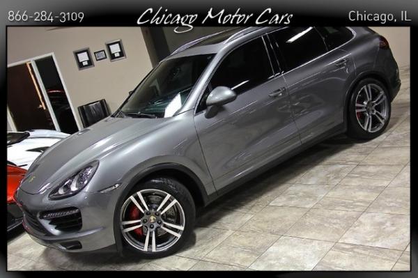 Used 2011 Porsche Cayenne Turbo AWD for sale Sold at Chicago Motor Cars in West Chicago IL 60185 3