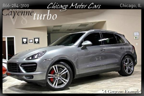 Used 2011 Porsche Cayenne Turbo AWD for sale Sold at Chicago Motor Cars in West Chicago IL 60185 1