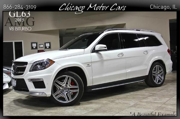Used 2015 Mercedes-Benz GL63 AMG 4Matic GL63 AMG for sale Sold at Chicago Motor Cars in West Chicago IL 60185 1