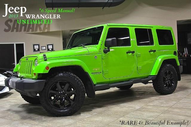 New 2013 Jeep Wrangler Unlimited Sahara 4WD for sale Sold at Chicago Motor Cars in West Chicago IL 60185 1