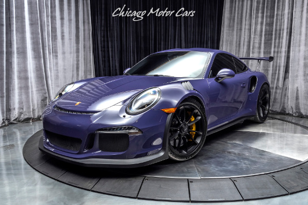 Used 2016 Porsche 911 991 GT3 RS Coupe Original MSRP $202K+ CERAMIC COMPOSITE BRAKES! 2,900 MILES! for sale Sold at Chicago Motor Cars in West Chicago IL 60185 2