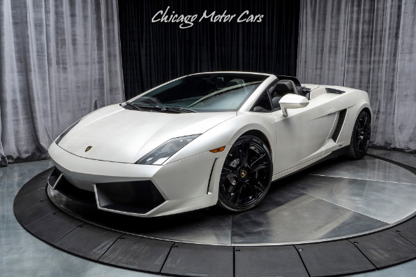 Used 2012 Lamborghini Gallardo LP550-2 Spyder E-GEAR AUTOMATIC! for sale Sold at Chicago Motor Cars in West Chicago IL 60185 2