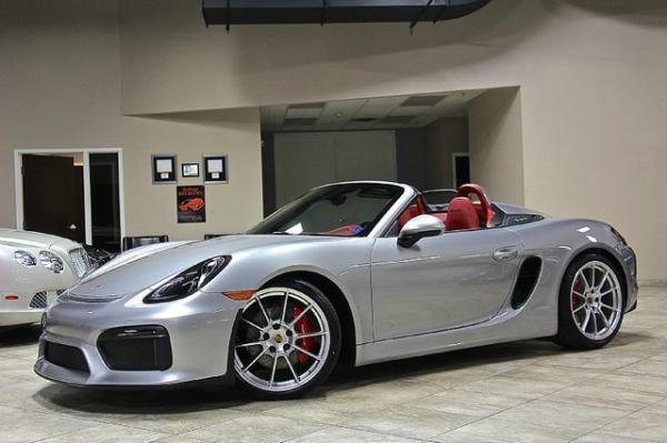 Used 2016 Porsche Boxster Spyder for sale Sold at Chicago Motor Cars in West Chicago IL 60185 1
