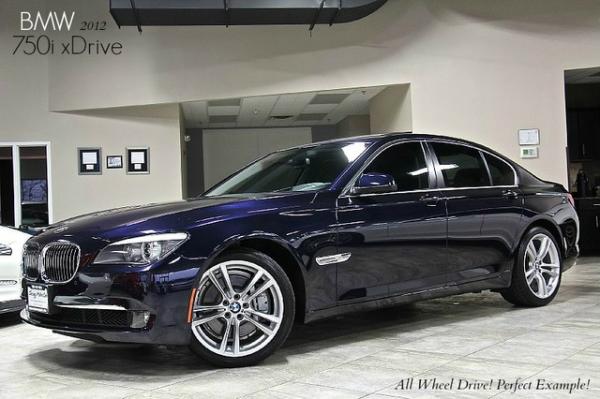 New 2012 BMW 750i xDrive AWD for sale Sold at Chicago Motor Cars in West Chicago IL 60185 1