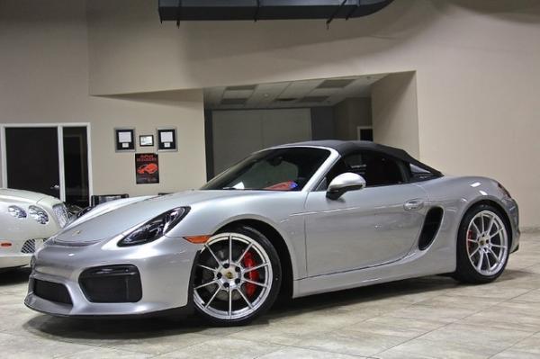 Used 2016 Porsche Boxster Spyder for sale Sold at Chicago Motor Cars in West Chicago IL 60185 2