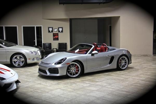 Used 2016 Porsche Boxster Spyder for sale Sold at Chicago Motor Cars in West Chicago IL 60185 3