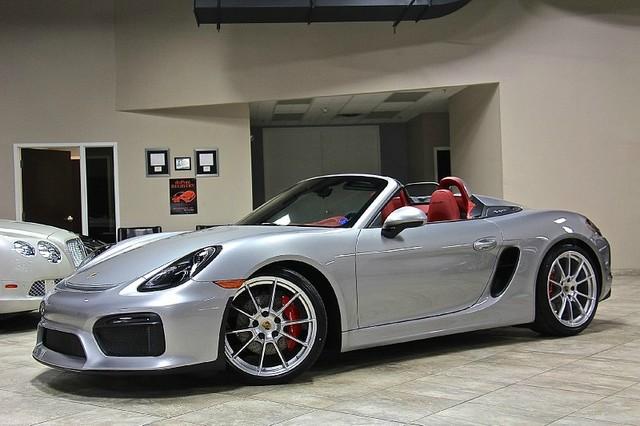Used 2016 Porsche Boxster Spyder for sale Sold at Chicago Motor Cars in West Chicago IL 60185 1
