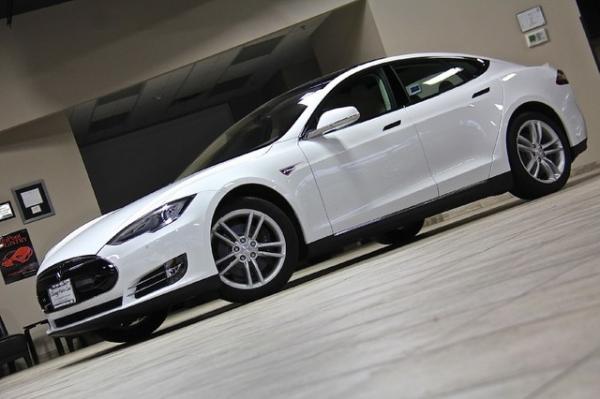Used 2014 Tesla Model S 85 kWh Battery for sale Sold at Chicago Motor Cars in West Chicago IL 60185 3