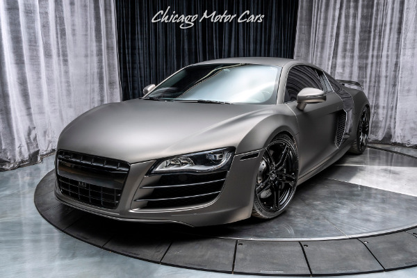 Used 2011 Audi R8 5.2 quattro V10 6 Speed Manual AMS Twin Turbo Alpha Package! for sale Sold at Chicago Motor Cars in West Chicago IL 60185 2