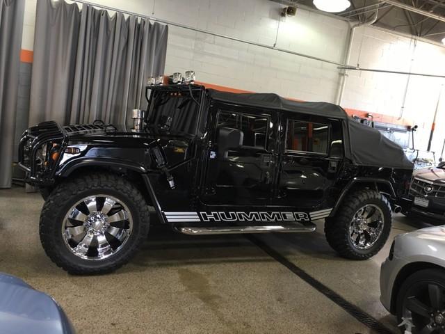 Used 2001 Hummer H1 Open Top for sale Sold at Chicago Motor Cars in West Chicago IL 60185 1