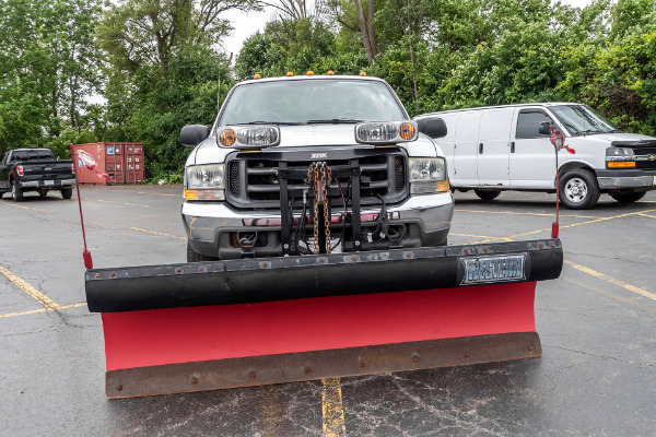 Used 2004 Ford Super Duty F-250 XLT 4x4 Pickup WESTERN FRONT PLOW! for sale Sold at Chicago Motor Cars in West Chicago IL 60185 2
