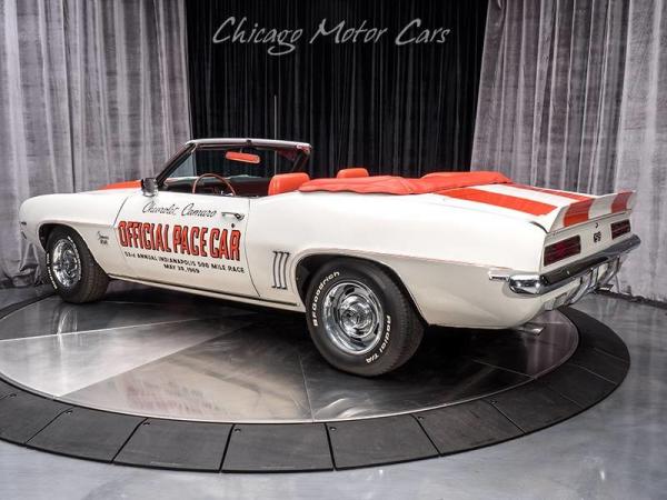 Used 1969 Chevrolet Camaro SS Pace Car Convertible for sale Sold at Chicago Motor Cars in West Chicago IL 60185 3