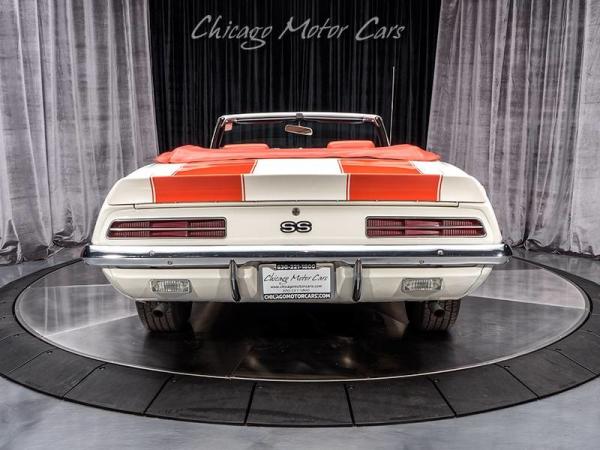 Used 1969 Chevrolet Camaro SS Pace Car Convertible for sale Sold at Chicago Motor Cars in West Chicago IL 60185 4