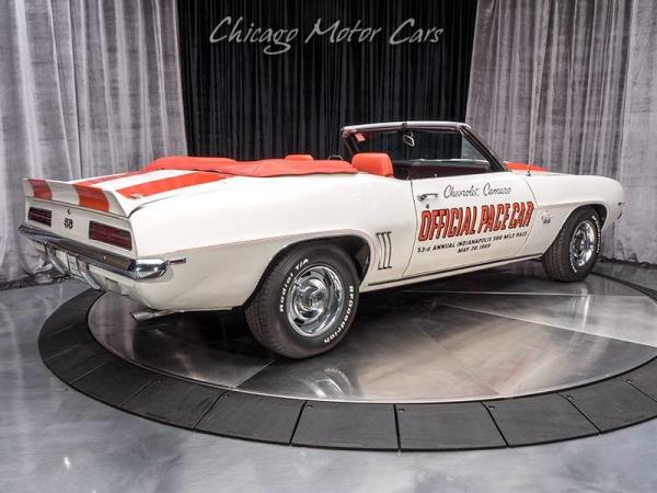 Used 1969 Chevrolet Camaro SS Pace Car Convertible for sale Sold at Chicago Motor Cars in West Chicago IL 60185 5
