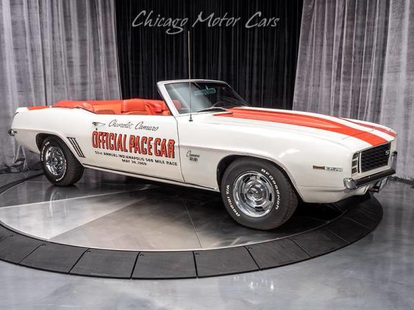 Used 1969 Chevrolet Camaro SS Pace Car Convertible for sale Sold at Chicago Motor Cars in West Chicago IL 60185 6