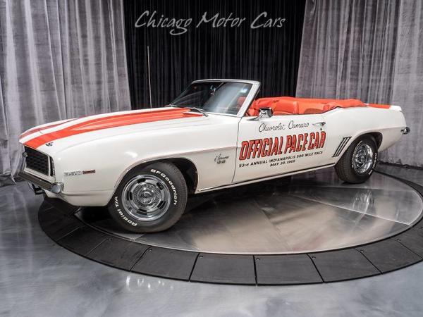 Used 1969 Chevrolet Camaro SS Pace Car Convertible for sale Sold at Chicago Motor Cars in West Chicago IL 60185 1