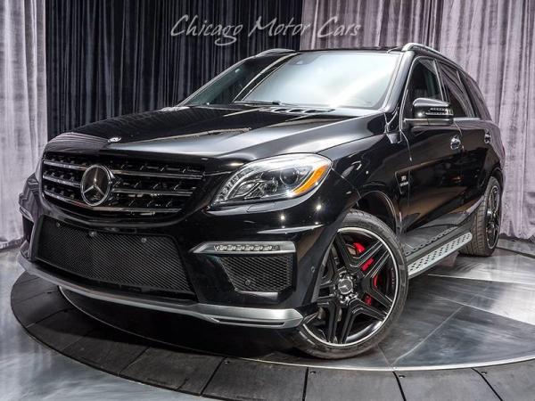 Used 2015 Mercedes-Benz ML63 AMG 4 Matic SUV for sale Sold at Chicago Motor Cars in West Chicago IL 60185 2
