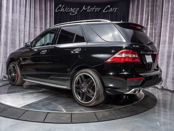 Used 2015 Mercedes-Benz ML63 AMG 4 Matic SUV for sale Sold at Chicago Motor Cars in West Chicago IL 60185 3