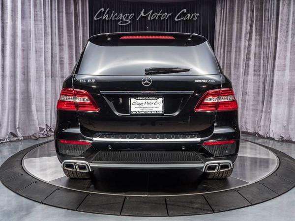 Used 2015 Mercedes-Benz ML63 AMG 4 Matic SUV for sale Sold at Chicago Motor Cars in West Chicago IL 60185 4