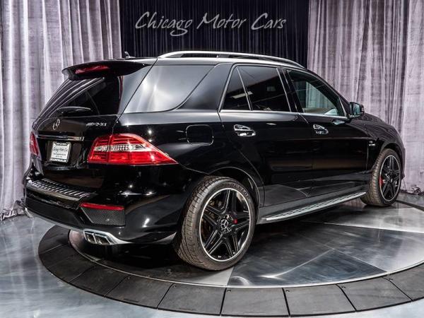 Used 2015 Mercedes-Benz ML63 AMG 4 Matic SUV for sale Sold at Chicago Motor Cars in West Chicago IL 60185 5