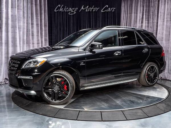 Used 2015 Mercedes-Benz ML63 AMG 4 Matic SUV for sale Sold at Chicago Motor Cars in West Chicago IL 60185 1