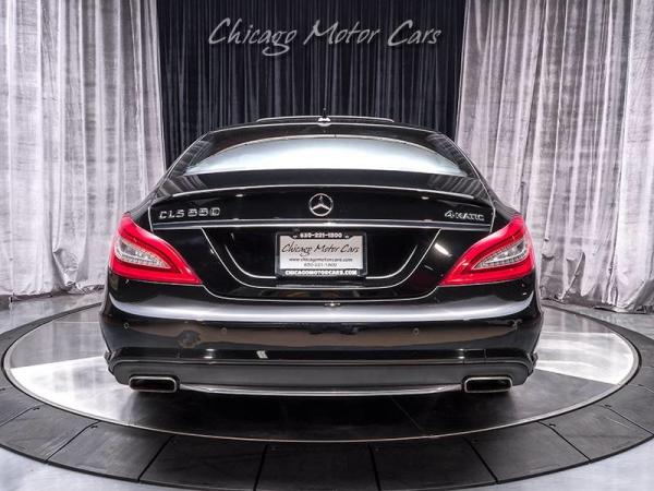 Used 2014 Mercedes-Benz CLS550 4 Matic Sedan for sale Sold at Chicago Motor Cars in West Chicago IL 60185 4