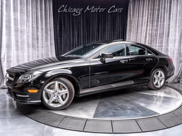 Used 2014 Mercedes-Benz CLS550 4 Matic Sedan for sale Sold at Chicago Motor Cars in West Chicago IL 60185 1