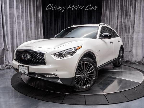 Used 2017 INFINITI QX70 Limited SUV for sale Sold at Chicago Motor Cars in West Chicago IL 60185 2