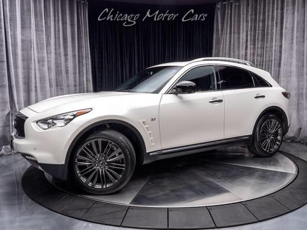 Used 2017 INFINITI QX70 Limited SUV for sale Sold at Chicago Motor Cars in West Chicago IL 60185 1