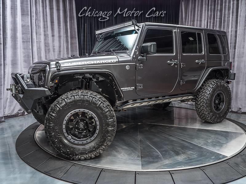 Used 2014 Jeep Wrangler Unlimited Sahara for sale Sold at Chicago Motor Cars in West Chicago IL 60185 1