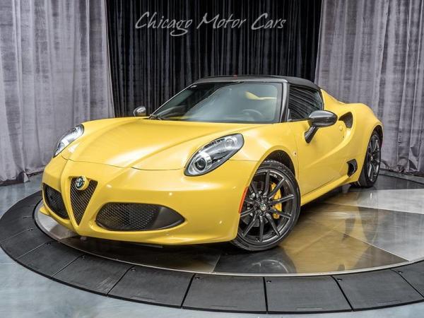 Used 2016 Alfa Romeo 4C Convertible Spider MSRP $77,475+ for sale Sold at Chicago Motor Cars in West Chicago IL 60185 2