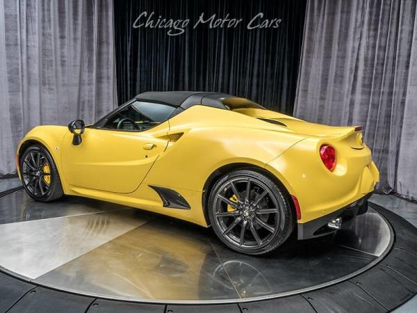 Used 2016 Alfa Romeo 4C Convertible Spider MSRP $77,475+ for sale Sold at Chicago Motor Cars in West Chicago IL 60185 3