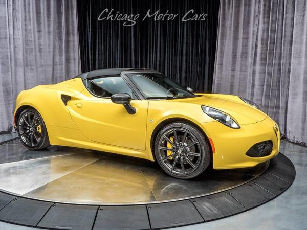Used 2016 Alfa Romeo 4C Convertible Spider MSRP $77,475+ for sale Sold at Chicago Motor Cars in West Chicago IL 60185 6